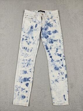 Joe's The Skinny Jeans Womens 25 Blue Acid Wash Slim Stretch Denim Pants